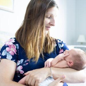 Mother and son, newborn and family photography
